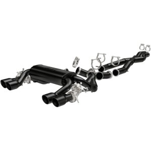 BMW M3 Performance Exhaust - Rear - Magnaflow - Cat Back, Sport Series - Black - `15-`20