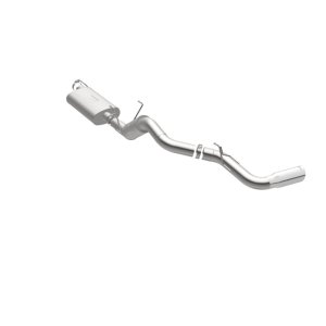 Ram 2500 Performance Exhaust - Single Passenger Side Rear Exit - Magnaflow - Street Series Cat-Back - Polished - `14-`15
