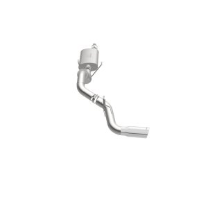 Ram 2500 Performance Exhaust - Single Passenger Side Rear Exit - Magnaflow - Street Series Cat-Back - Polished - `14-`15