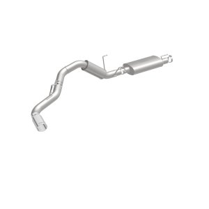 Ram 2500 Performance Exhaust - Single Passenger Side Rear Exit - Magnaflow - Street Series Cat-Back - Polished - `14-`15
