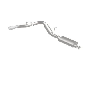 Ram 2500 Performance Exhaust - Single Passenger Side Rear Exit - Magnaflow - Street Series Cat-Back - Polished - `14-`15