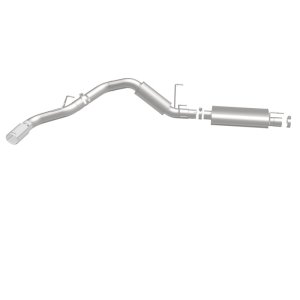 Ram 2500 Performance Exhaust - Single Passenger Side Rear Exit - Magnaflow - Street Series Cat-Back - Polished - `14-`15