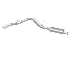 Ram 2500 Performance Exhaust - Single Passenger Side Rear Exit - Magnaflow - Street Series Cat-Back - Polished - `14-`15