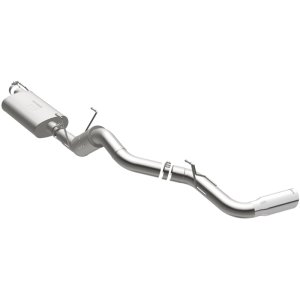 Ram 2500 Performance Exhaust - Single Passenger Side Rear Exit - Magnaflow - Street Series Cat-Back - Polished - `14-`15