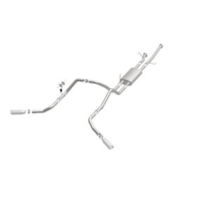 Toyota Tundra Performance Exhaust - Rear - Magnaflow - Cat Back, Dual Split Rear, Street Series - `09-`21