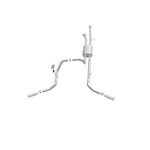 Toyota Tundra Performance Exhaust - Rear - Magnaflow - Cat Back, Dual Split Rear, Street Series - `09-`21