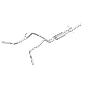 Toyota Tundra Performance Exhaust - Rear - Magnaflow - Cat Back, Dual Split Rear, Street Series - `09-`21