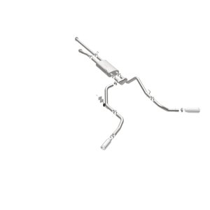 Toyota Tundra Performance Exhaust - Rear - Magnaflow - Cat Back, Dual Split Rear, Street Series - `09-`21