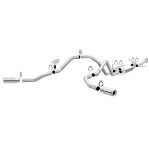 Toyota Tundra Performance Exhaust - Rear - Magnaflow - Cat Back, Dual Split Rear, Street Series - `09-`21
