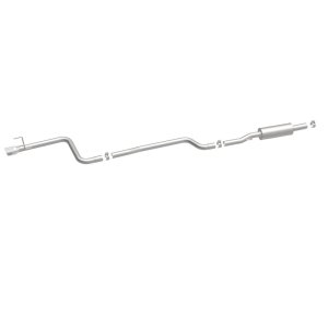 Chevrolet Cruze Performance Exhaust - Single Straight Driver Side Rear - Magnaflow - Cat Back Street Series - Polished - `16-`19