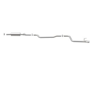 Chevrolet Cruze Performance Exhaust - Single Straight Driver Side Rear - Magnaflow - Cat Back Street Series - Polished - `16-`19