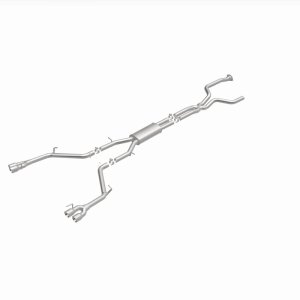 Cadillac CT6 Performance Exhaust - Rear - Magnaflow - Street Series Cat Back - Polished - `16-`19