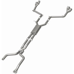 Cadillac CT6 Performance Exhaust - Rear - Magnaflow - Street Series Cat Back - Polished - `16-`19