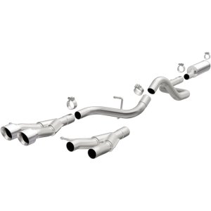 Hyundai Veloster Performance Exhaust - Rear - Magnaflow - Street Series Cat Back - Polished - `13-`17