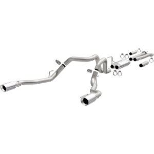 Ford F-150 Performance Exhaust - Rear - Magnaflow - Cat Back, Dual Split Rear Exit, Street Series - `17-`20