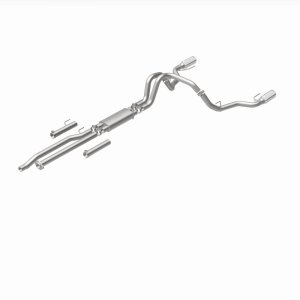 Ford F-150 Performance Exhaust - Rear - Magnaflow - Cat Back, Dual Split Rear Exit, Street Series - `17-`20