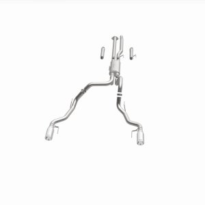 Ford F-150 Performance Exhaust - Rear - Magnaflow - Cat Back, Dual Split Rear Exit, Street Series - `17-`20 Ford F-150 Performance Exhaust - Rear - Magnaflow - Cat Back, Dual Split Rear Exit, Street Series - `17-`20
