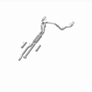 Ford F-150 Performance Exhaust - Rear - Magnaflow - Cat Back, Dual Split Rear Exit, Street Series - `17-`20 Ford F-150 Performance Exhaust - Rear - Magnaflow - Cat Back, Dual Split Rear Exit, Street Series - `17-`20