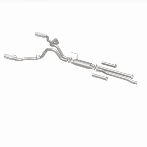 Ford F-150 Performance Exhaust - Rear - Magnaflow - Cat Back, Dual Split Rear Exit, Street Series - `17-`20 Ford F-150 Performance Exhaust - Rear - Magnaflow - Cat Back, Dual Split Rear Exit, Street Series - `17-`20