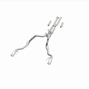 Ford F-150 Performance Exhaust - Rear - Magnaflow - Cat Back, Dual Split Rear Exit, Street Series - `17-`20 Ford F-150 Performance Exhaust - Rear - Magnaflow - Cat Back, Dual Split Rear Exit, Street Series - `17-`20