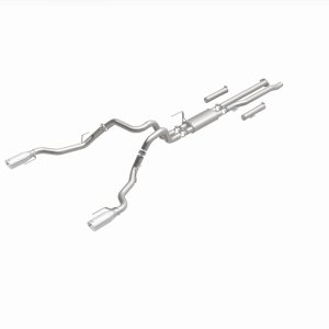Ford F-150 Performance Exhaust - Rear - Magnaflow - Cat Back, Dual Split Rear Exit, Street Series - `17-`20 Ford F-150 Performance Exhaust - Rear - Magnaflow - Cat Back, Dual Split Rear Exit, Street Series - `17-`20