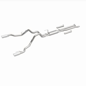 Ford F-150 Performance Exhaust - Rear - Magnaflow - Cat Back, Dual Split Rear Exit, Street Series - `17-`20