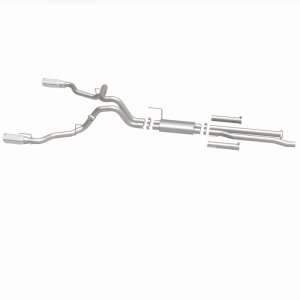 Ford F-150 Performance Exhaust - Rear - Magnaflow - Cat Back, Dual Split Rear Exit, Street Series - `17-`20 Ford F-150 Performance Exhaust - Rear - Magnaflow - Cat Back, Dual Split Rear Exit, Street Series - `17-`20