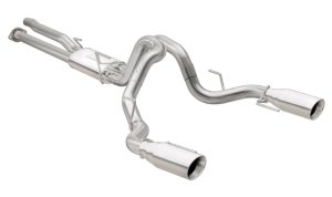 Ford F-150 Performance Exhaust - Rear - Magnaflow - Cat Back, Dual Split Rear Exit, Street Series - `17-`20 Ford F-150 Performance Exhaust - Rear - Magnaflow - Cat Back, Dual Split Rear Exit, Street Series - `17-`20