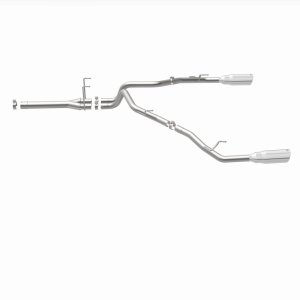Ram 1500 Performance Exhaust - Rear - Magnaflow - DPF Back, Dual Split Rear Exit - Polished - `14-`18