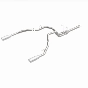 Ram 1500 Performance Exhaust - Rear - Magnaflow - DPF Back, Dual Split Rear Exit - Polished - `14-`18