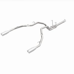 Ram 1500 Performance Exhaust - Rear - Magnaflow - DPF Back, Dual Split Rear Exit - Polished - `14-`18