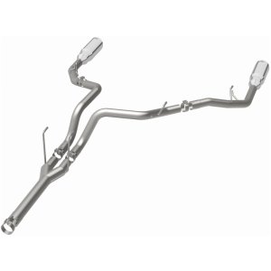 Ram 1500 Performance Exhaust - Rear - Magnaflow - DPF Back, Dual Split Rear Exit - Polished - `14-`18