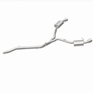 Audi A5 Sportback Performance Exhaust - Rear - Magnaflow - Cat Back, Dual Exit - Polished - `18-`19