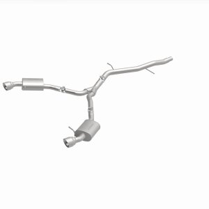 Audi A5 Sportback Performance Exhaust - Rear - Magnaflow - Cat Back, Dual Exit - Polished - `18-`19