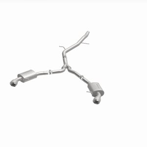 Audi A5 Sportback Performance Exhaust - Rear - Magnaflow - Cat Back, Dual Exit - Polished - `18-`19