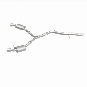 Audi A5 Sportback Performance Exhaust - Rear - Magnaflow - Cat Back, Dual Exit - Polished - `18-`19