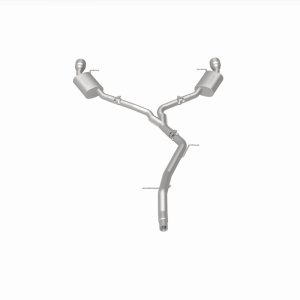 Audi A5 Sportback Performance Exhaust - Rear - Magnaflow - Cat Back, Dual Exit - Polished - `18-`19