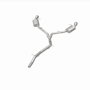 Audi A5 Sportback Performance Exhaust - Rear - Magnaflow - Cat Back, Dual Exit - Polished - `18-`19