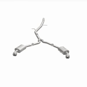 Audi A5 Sportback Performance Exhaust - Rear - Magnaflow - Cat Back, Dual Exit - Polished - `18-`19