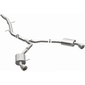 Audi A5 Sportback Performance Exhaust - Rear - Magnaflow - Cat Back, Dual Exit - Polished - `18-`19