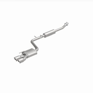 Toyota Camry Performance Exhaust - Passenger Side Rear - Magnaflow - Street Series Cat-Back, Dual Straight Exit - Polished Stainless - `18-`24