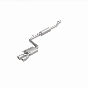 Toyota Camry Performance Exhaust - Passenger Side Rear - Magnaflow - Street Series Cat-Back, Dual Straight Exit - Polished Stainless - `18-`24