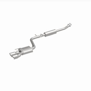 Toyota Camry Performance Exhaust - Passenger Side Rear - Magnaflow - Street Series Cat-Back, Dual Straight Exit - Polished Stainless - `18-`24