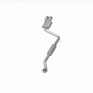 Toyota Camry Performance Exhaust - Passenger Side Rear - Magnaflow - Street Series Cat-Back, Dual Straight Exit - Polished Stainless - `18-`24