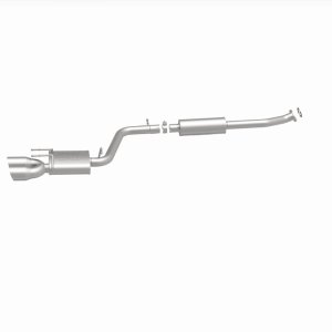 Toyota Camry Performance Exhaust - Passenger Side Rear - Magnaflow - Street Series Cat-Back, Dual Straight Exit - Polished Stainless - `18-`24