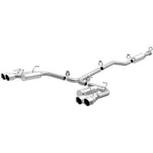 Toyota Camry Performance Exhaust - Rear - Magnaflow - Street Series Cat-Back - Polished - `18-`24