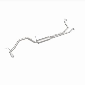 Nissan Titan Performance Exhaust - Single Passenger Side Rear - Magnaflow - Cat Back, Street Series - Polished - `07-`23