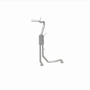 Nissan Titan Performance Exhaust - Single Passenger Side Rear - Magnaflow - Cat Back, Street Series - Polished - `07-`23