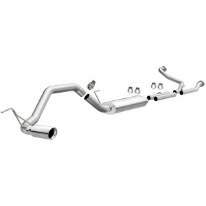 Nissan Titan Performance Exhaust - Single Passenger Side Rear - Magnaflow - Cat Back, Street Series - Polished - `07-`23