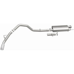 Ford Expedition Performance Exhaust - Single Rear Exit - Magnaflow - Cat Back, Street Series - Polished Stainless - `18-`24